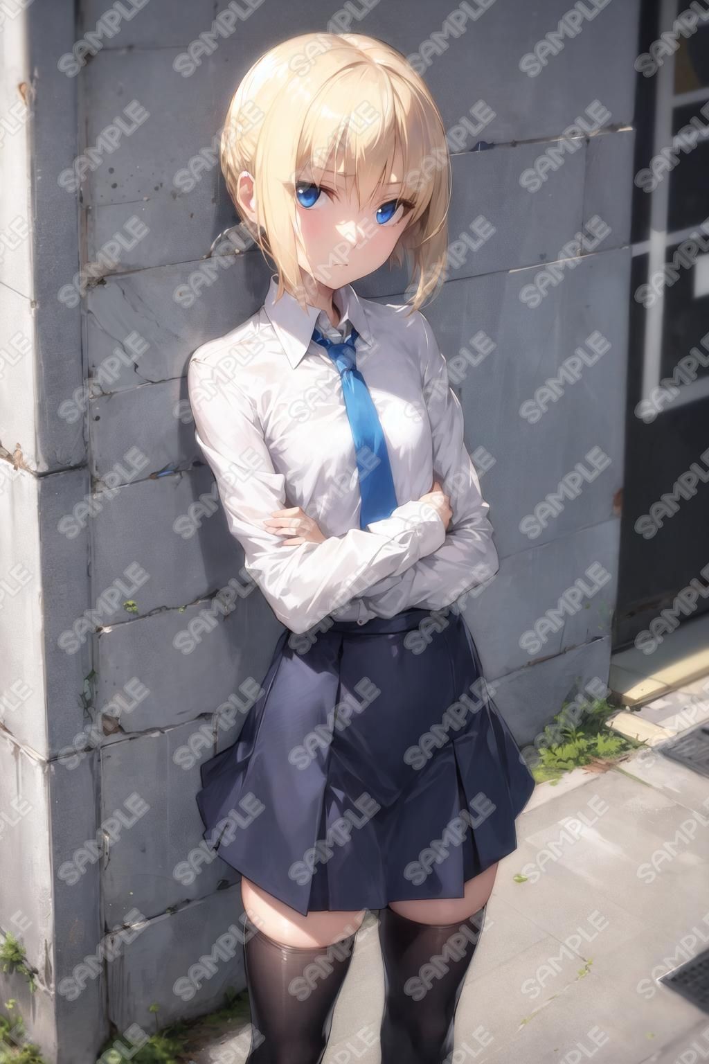 キャラフェチ  騎士王  街中で赤面編 - サンプル画像 1