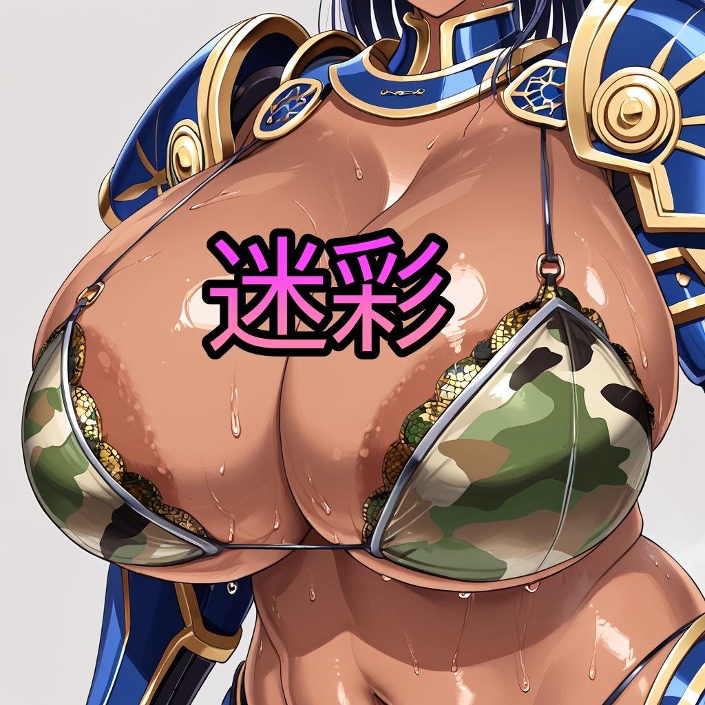 爆乳ビキニアーマー戦士  〜誘惑の胸元絶景〜vol2 - サンプル画像 1