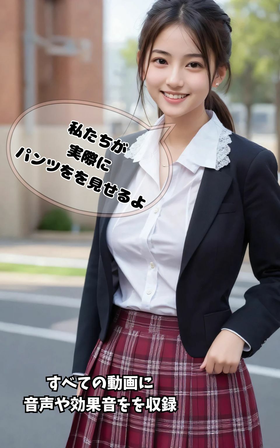 JKアイドルREALパンチラMovie - サンプル画像 1