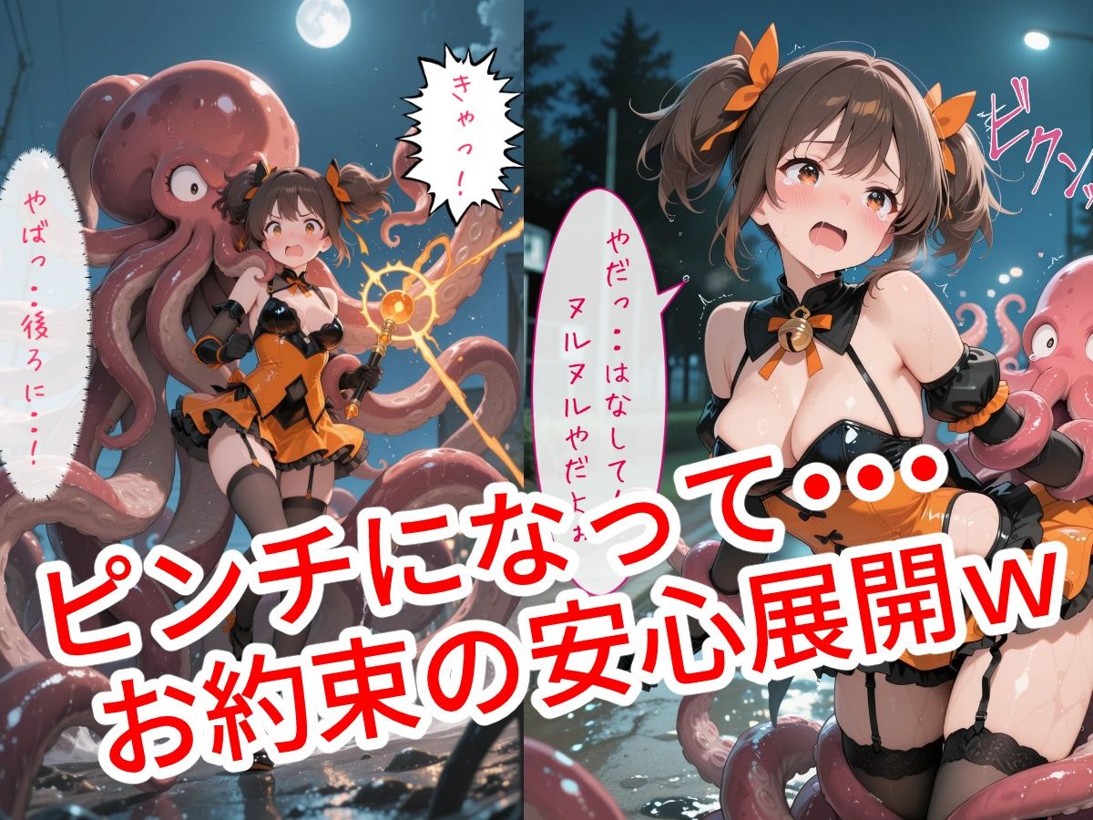 魔法少女リナ:第一章「私・・・敵に捕まって毎日触手で調教されてます」 - サンプル画像 2