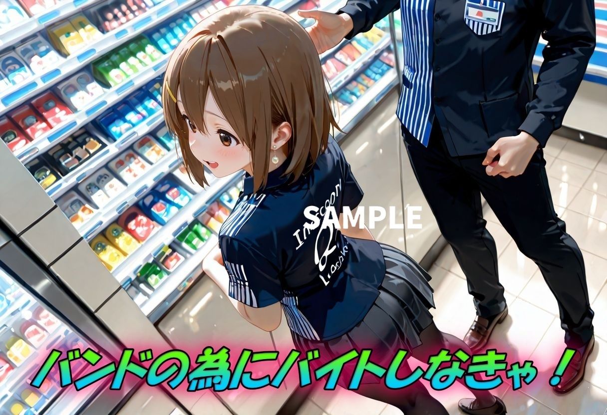 コンビニバイトで雑魚まんこを徹底指導！ - サンプル画像 1