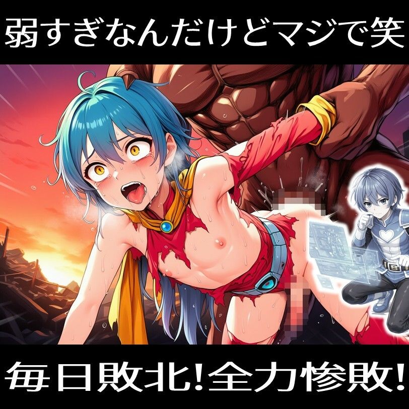 敗北戦隊ヤラレンジャー - 男の娘ヒーローメス堕ち完全敗北の巻 - サンプル画像 2