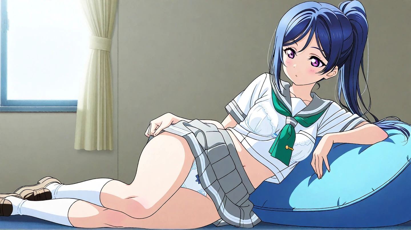 果●ちゃん  グラビア  ポニーテール可愛いお姉さん - サンプル画像 2