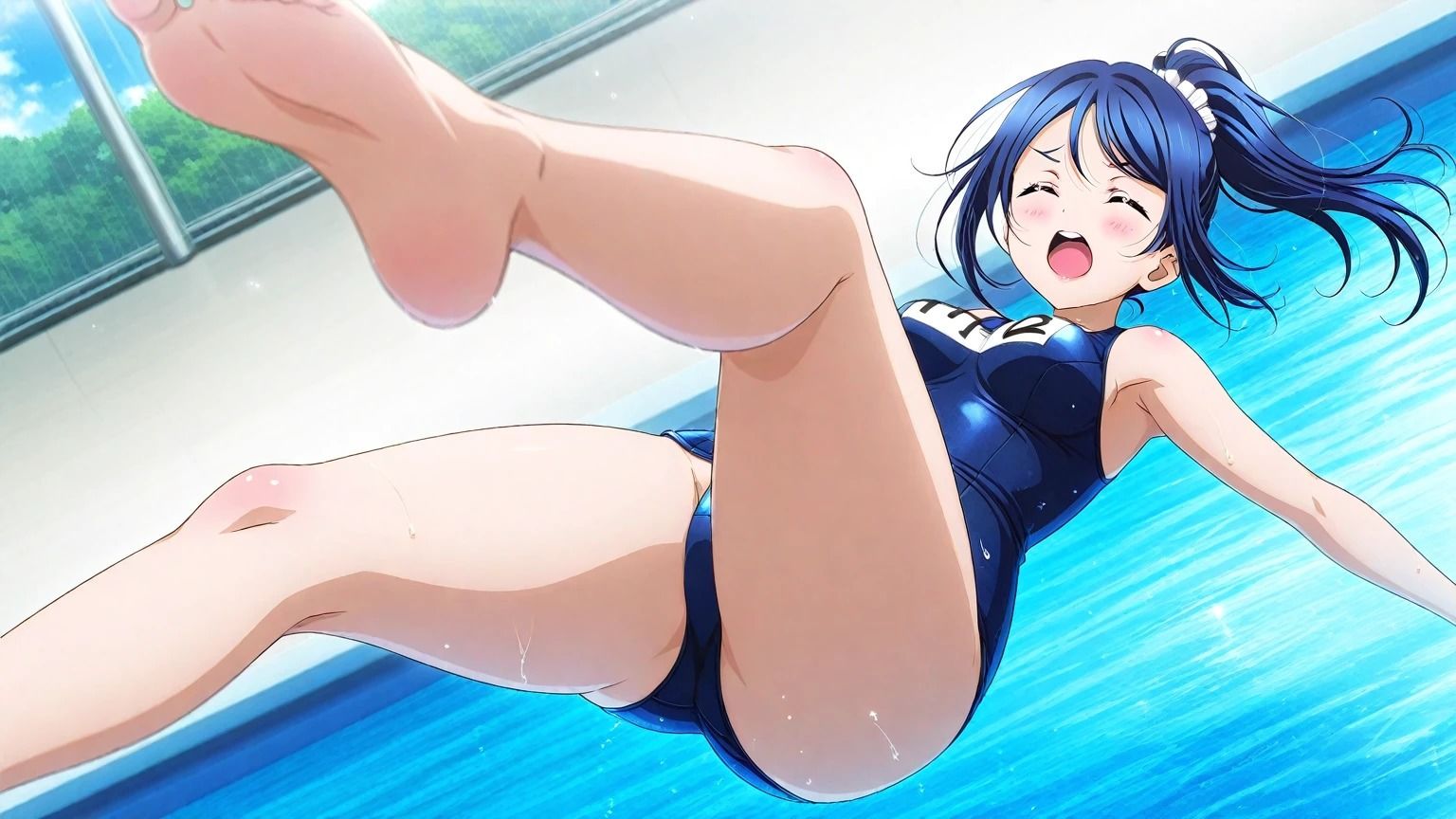 果●ちゃん  グラビア  ポニーテール可愛いお姉さん - サンプル画像 5