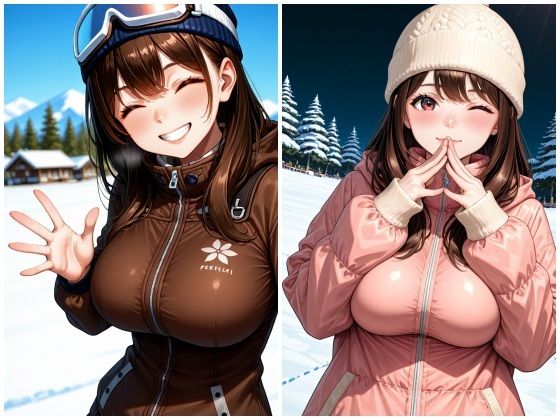 白銀のゲレンデ  溶かす熱 - サンプル画像 1
