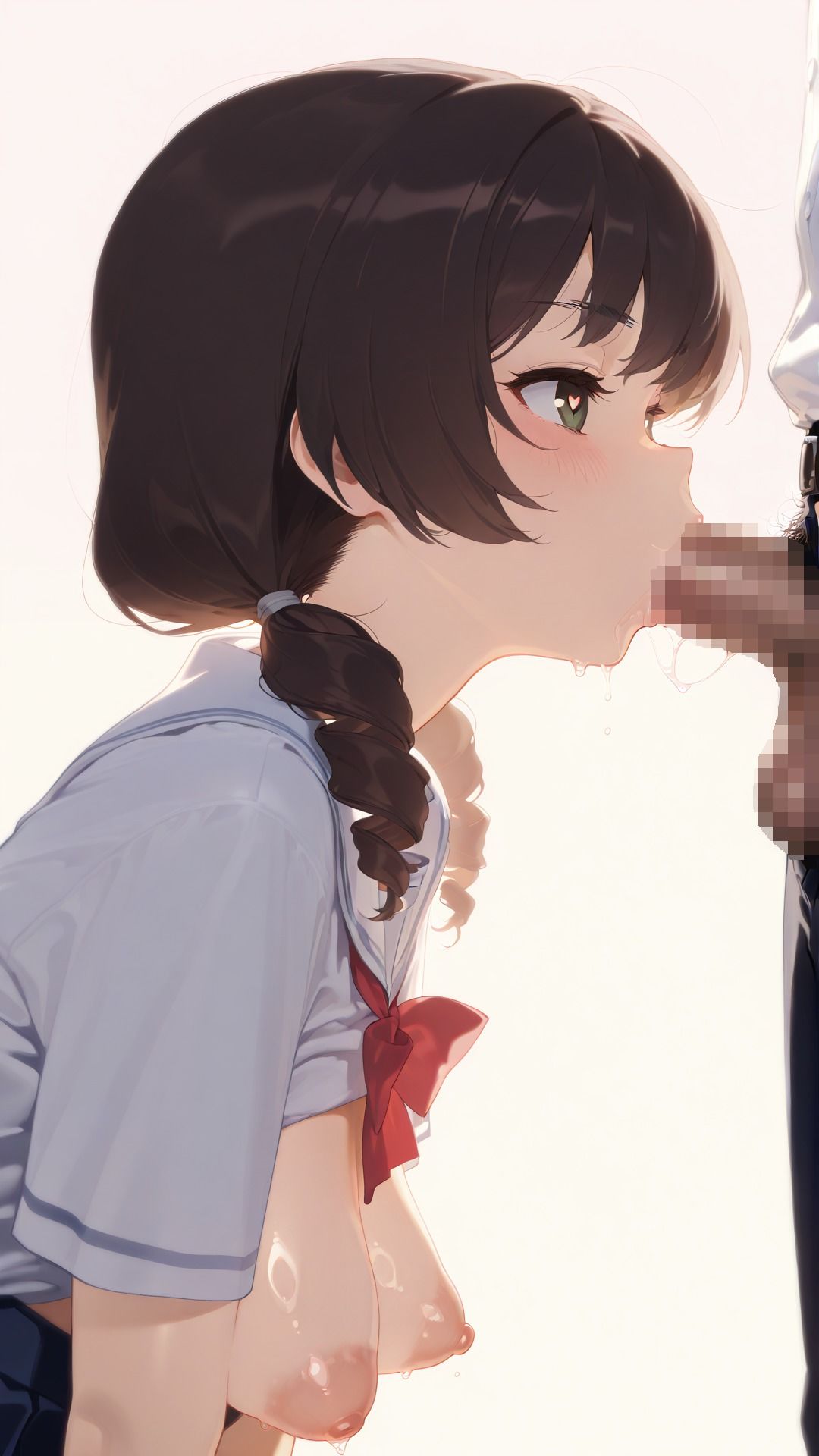 巨乳学生10人大おフェラ祭開催！えっちなおっぱいしている女の子のお口にパコパコ！！爆乳縦乳で幸せいっぱいエッチ学生集合！ - サンプル画像 6