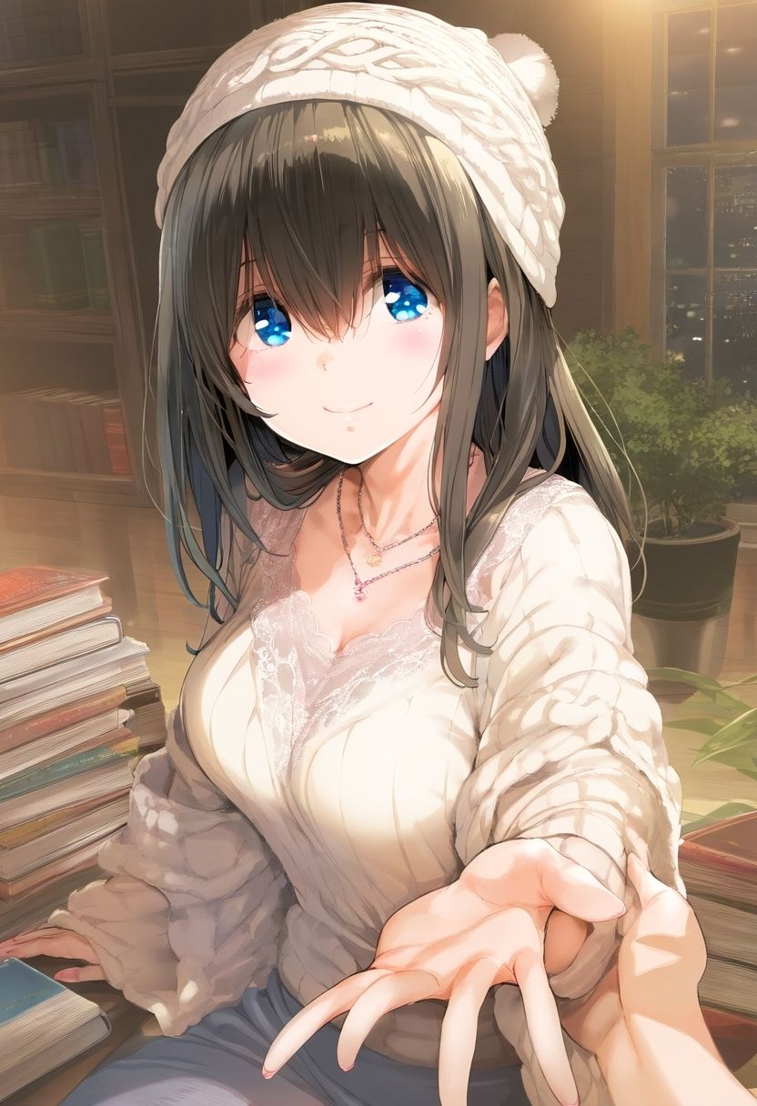 文芸少女と秘密のデート - サンプル画像 1
