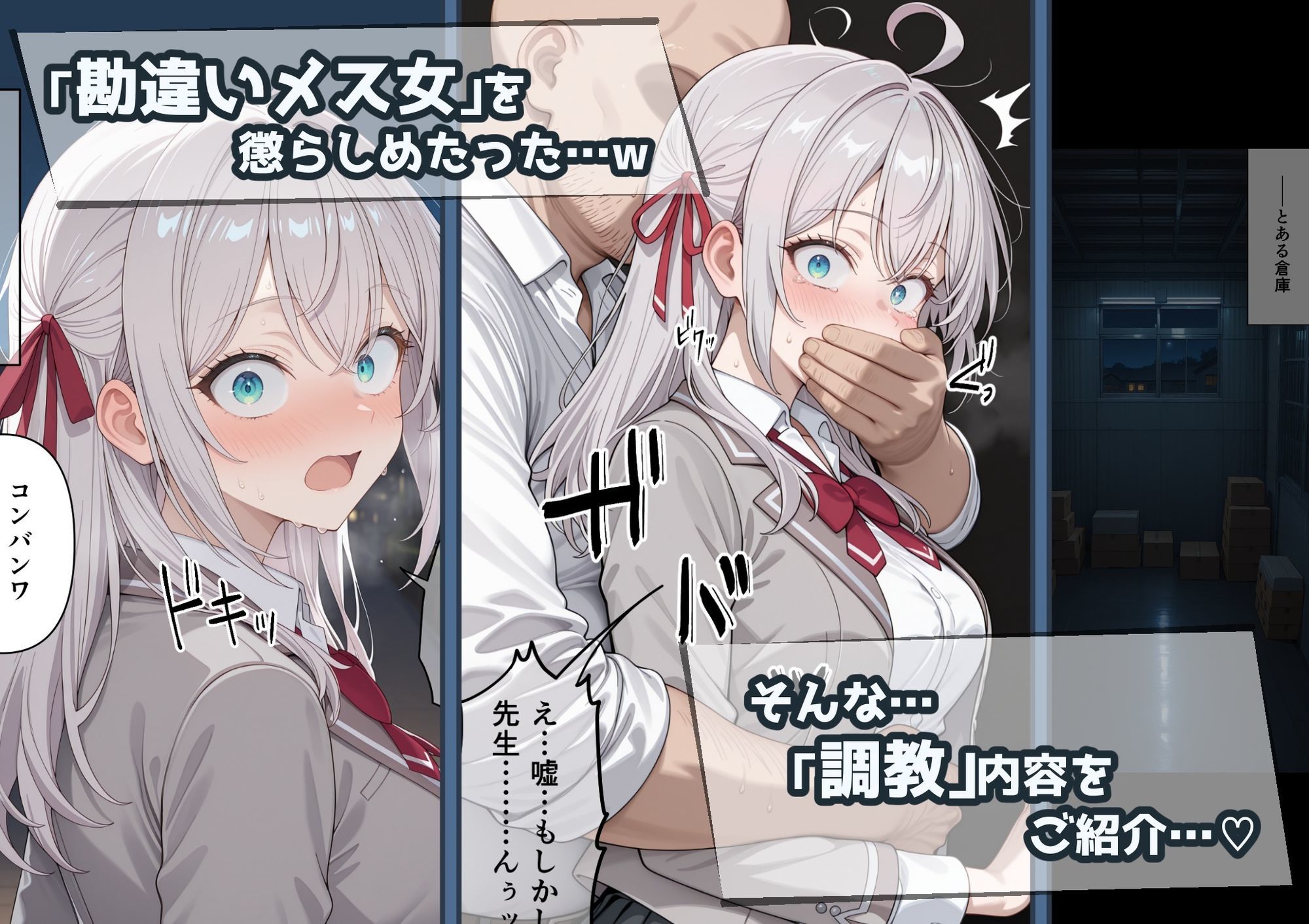 冴えないおじをザマァwしたら 拉致られてメス奴●にされました【時々ボソッとロシア語でデレる隣のアーリャさん  アリサ・ミハイロヴナ・九条編】 - サンプル画像 3
