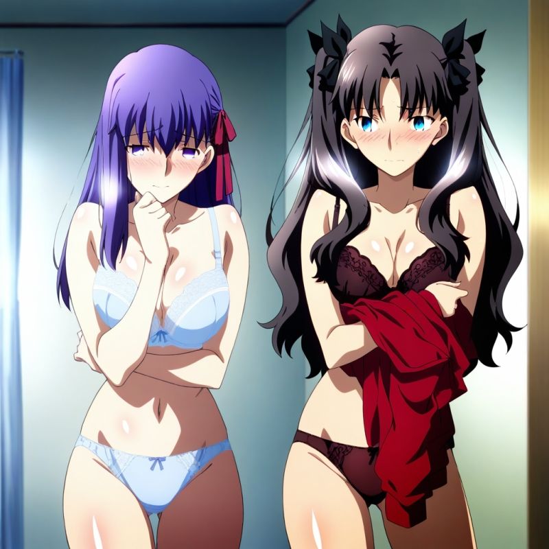 Hなことされる姉妹 - サンプル画像 1
