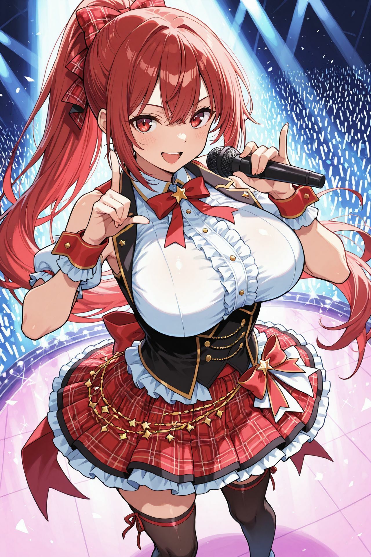 【AI CG集】アイドルの日常 - サンプル画像 1