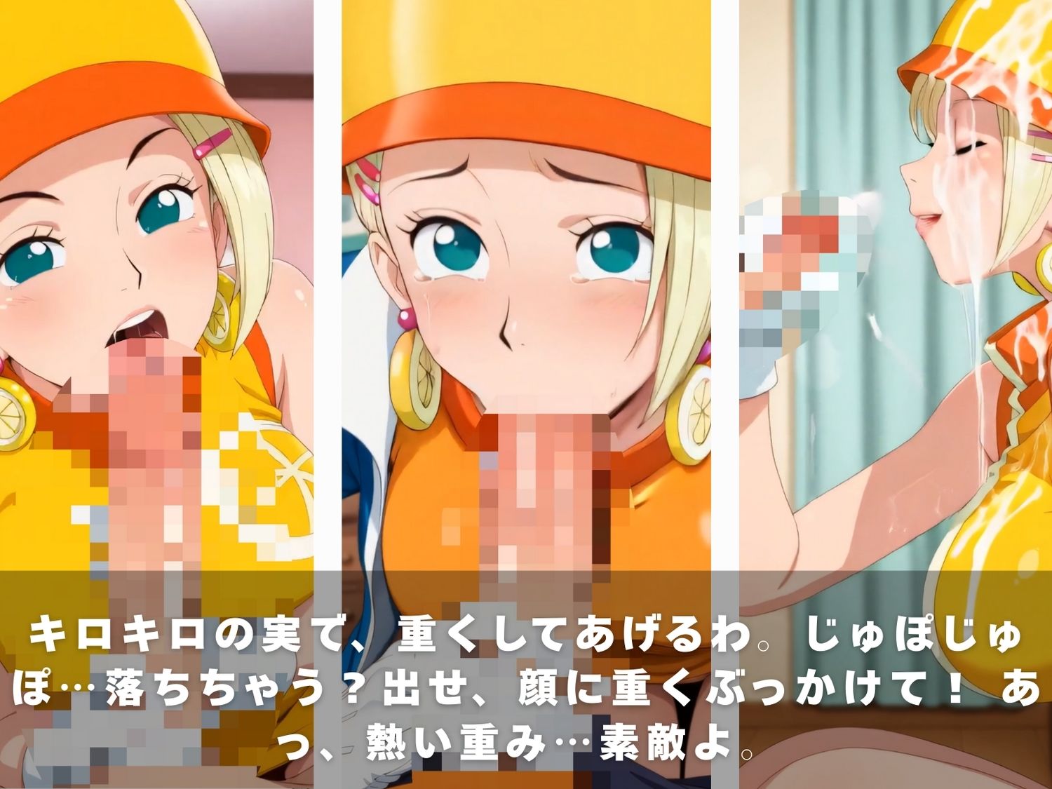 【フェラチオ動画】天候棒MAX…10人美女のフェラ嵐が来るぞ！ - サンプル画像 10