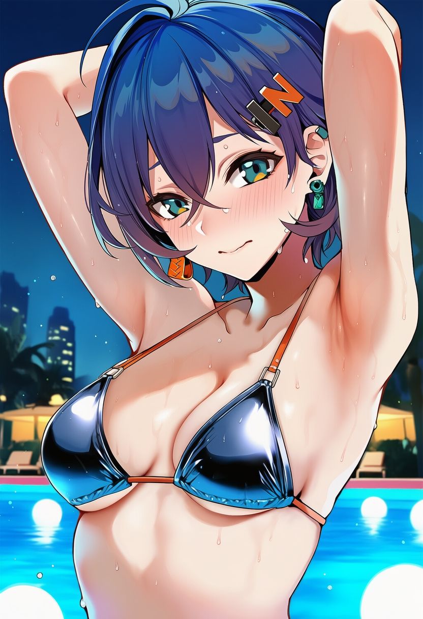 ゼ◯ゼロ リ◯ 水着グラビア イラスト集 - サンプル画像 4