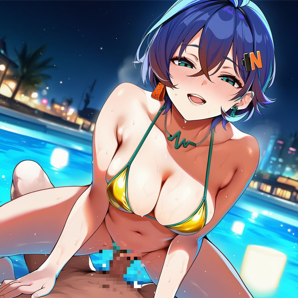ゼ◯ゼロ リ◯ 水着グラビア イラスト集 - サンプル画像 9