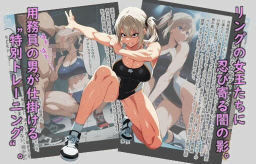 メス堕ち飼育・肉便器に改造された女子プロレスラ―達 - サンプル画像 1