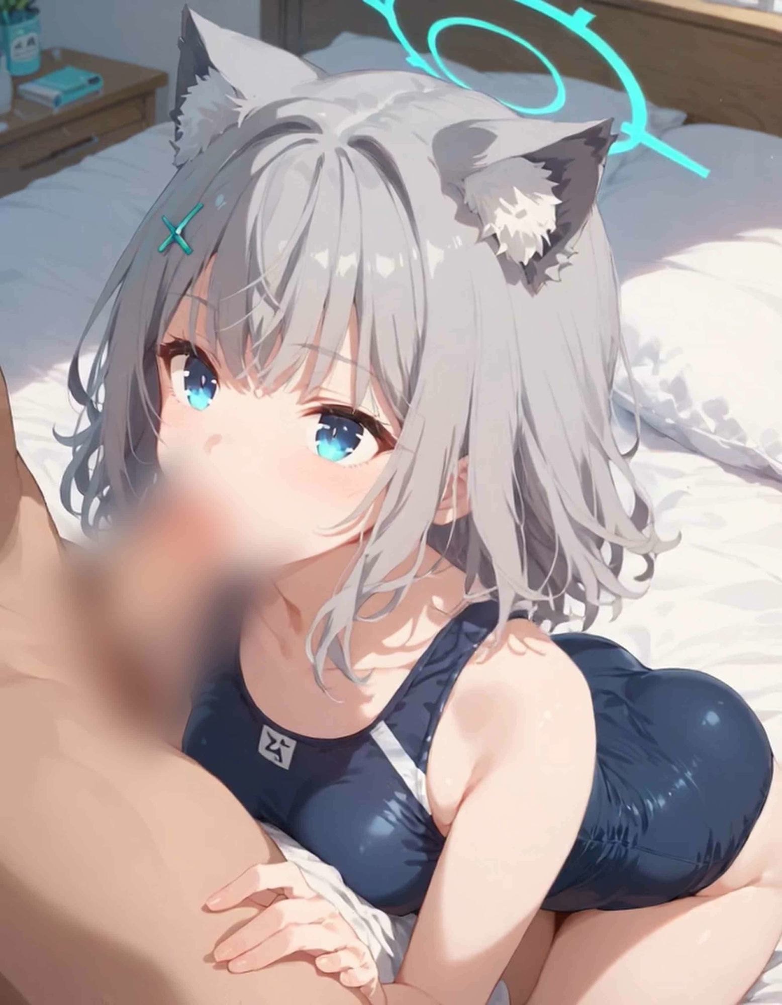 シロコとえっち〜ぬるぬる神アニメ〜 - サンプル画像 5