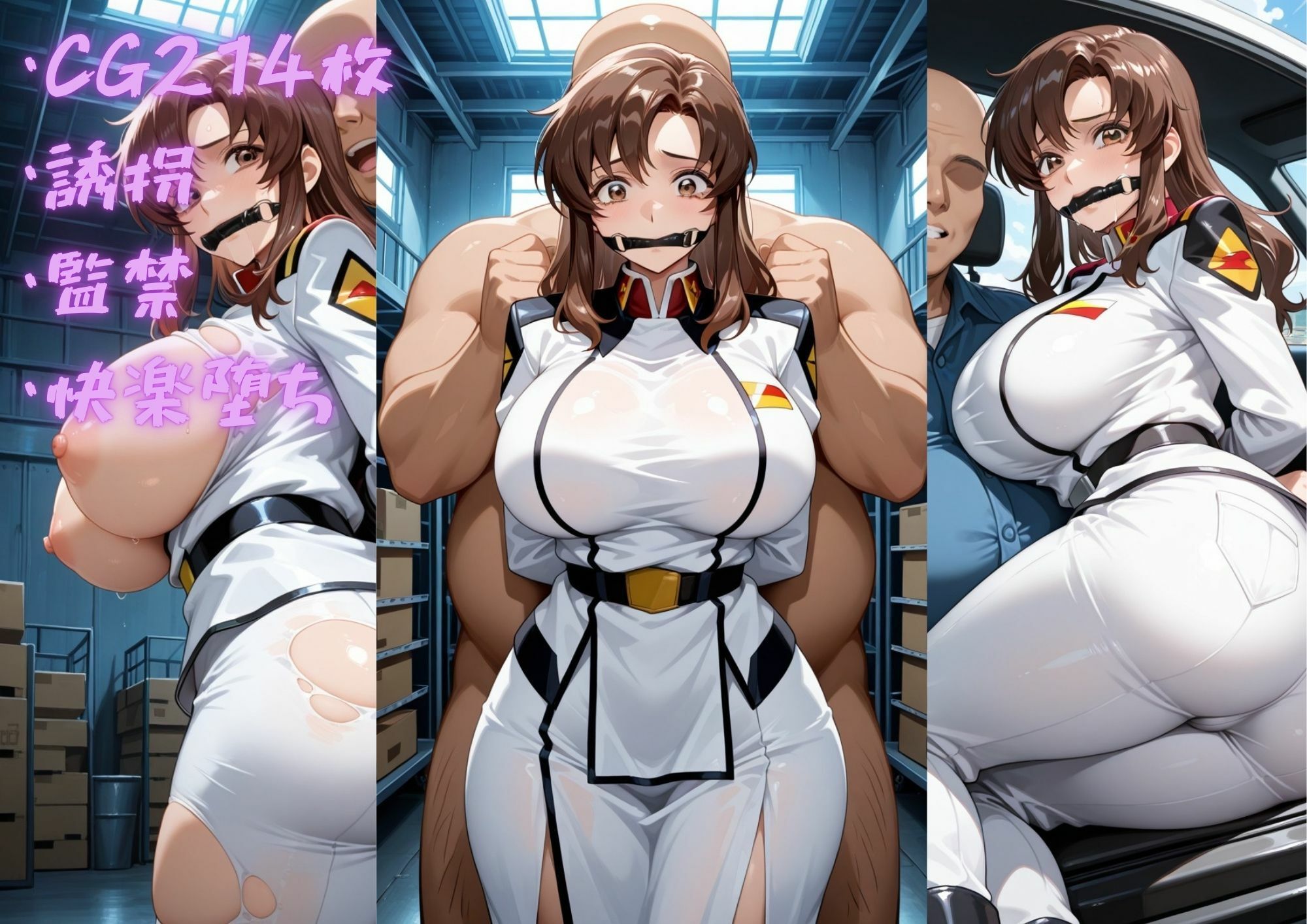 ガ〇ダムヒロインCG集シリーズ  マ〇ュー編 - サンプル画像 2