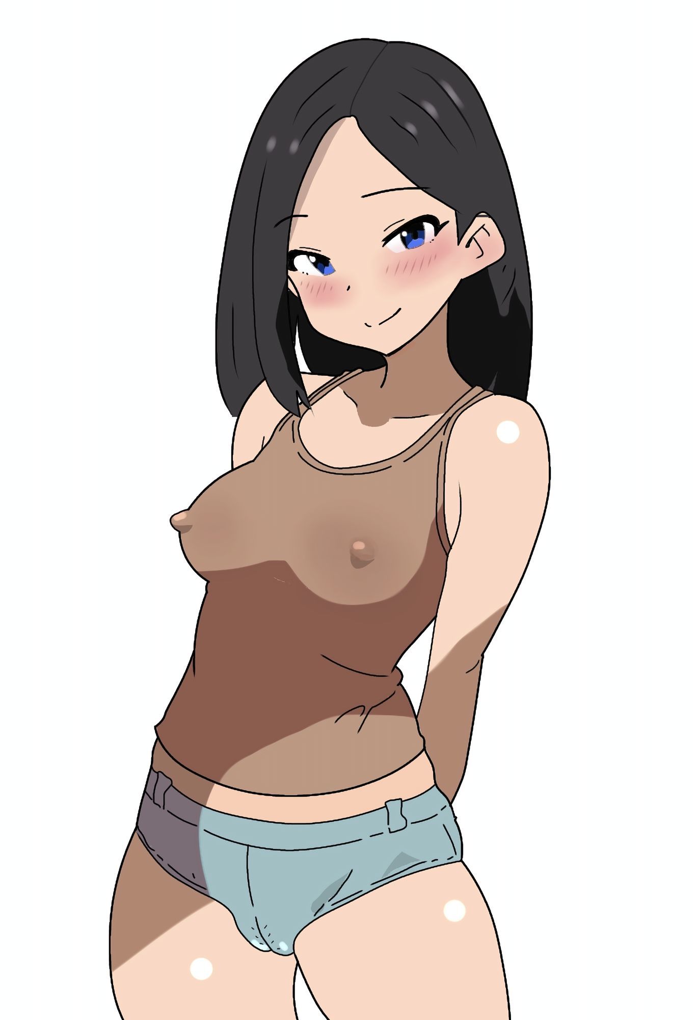 真夏になると平気で家の中で全裸になり、アイスを食べながらアニメを見ている妹の話。 - サンプル画像 5