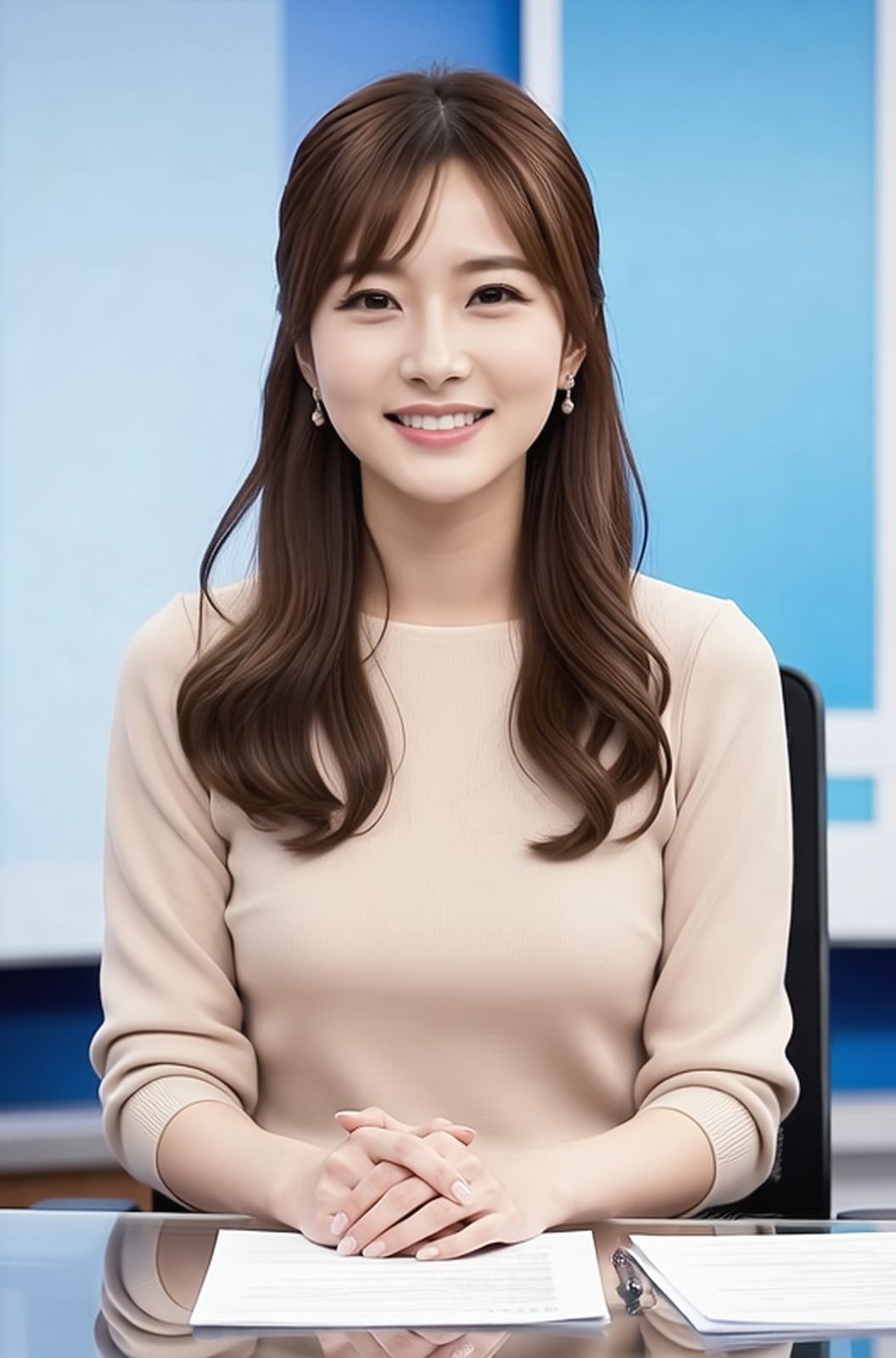 【動画】GGC vol.35 女子アナ編12  【パンチラ・フェラ・顔射】 - サンプル画像 2