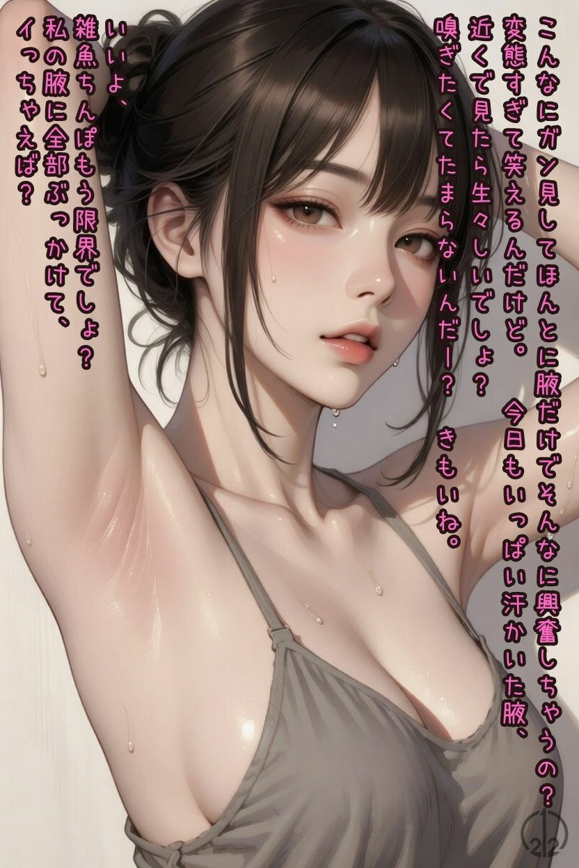 【セリフ付きCG集】ワキぶっかけ 1 - サンプル画像 3