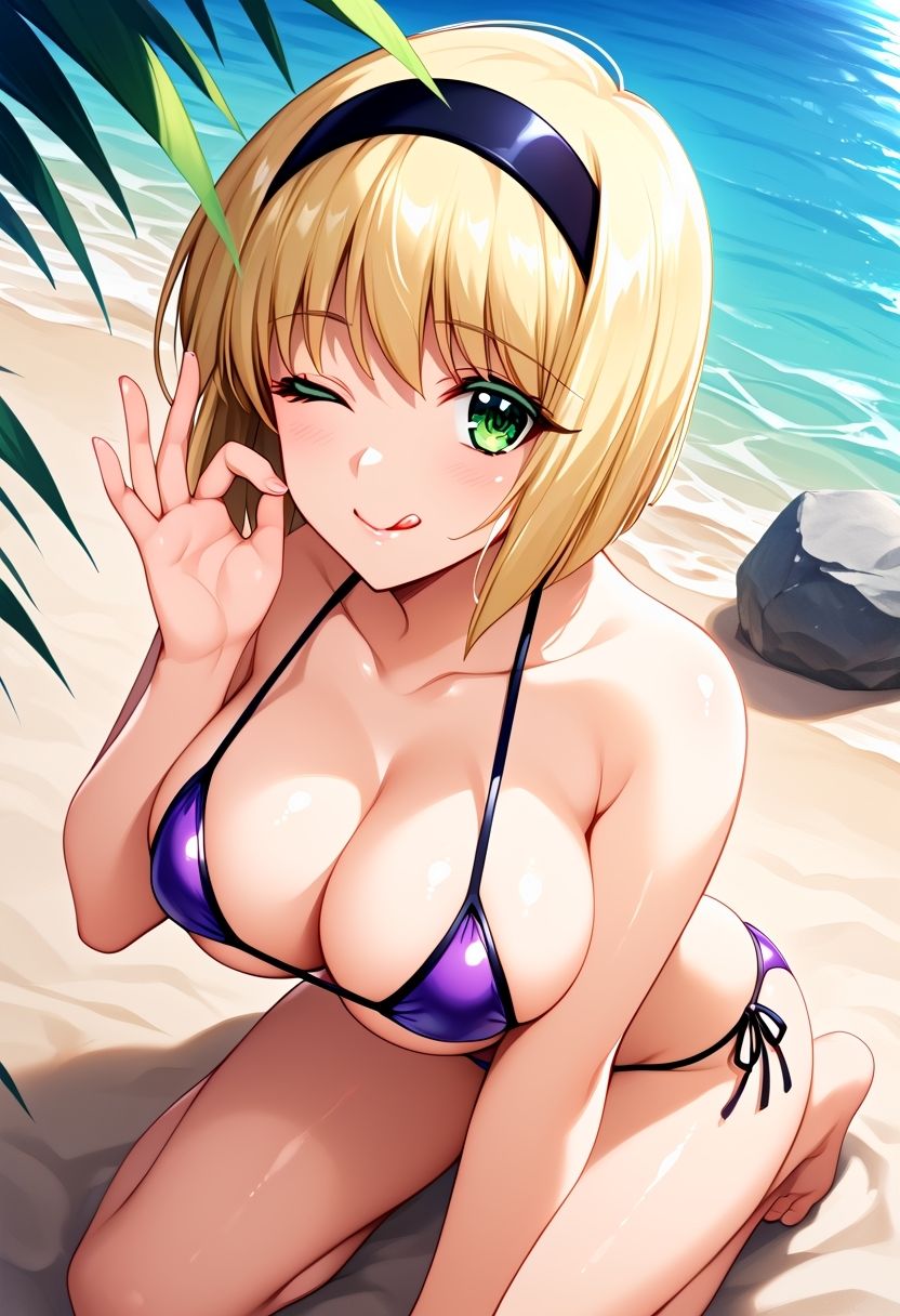 AIさんに描いてもらった巨乳すぎる〇〇〇 - サンプル画像 1