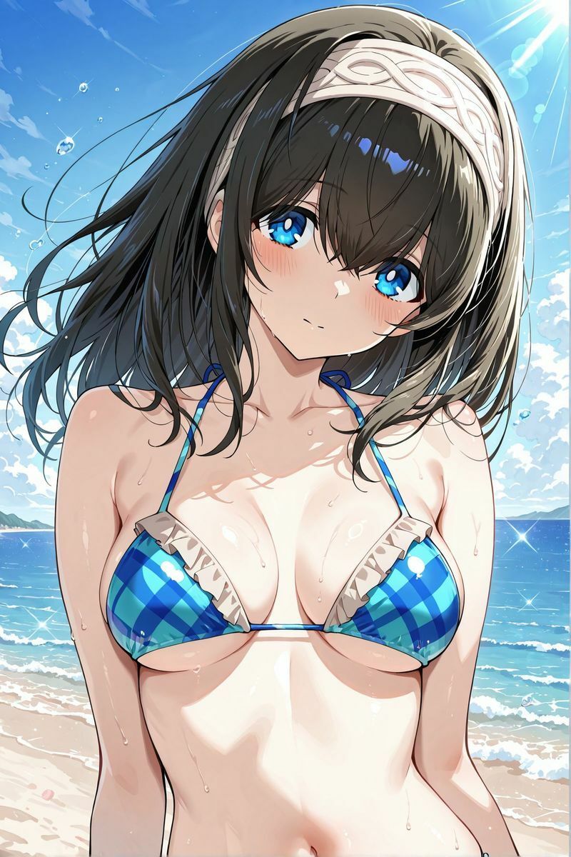 アイドル○スター 水着に着替えらた8 - サンプル画像 2