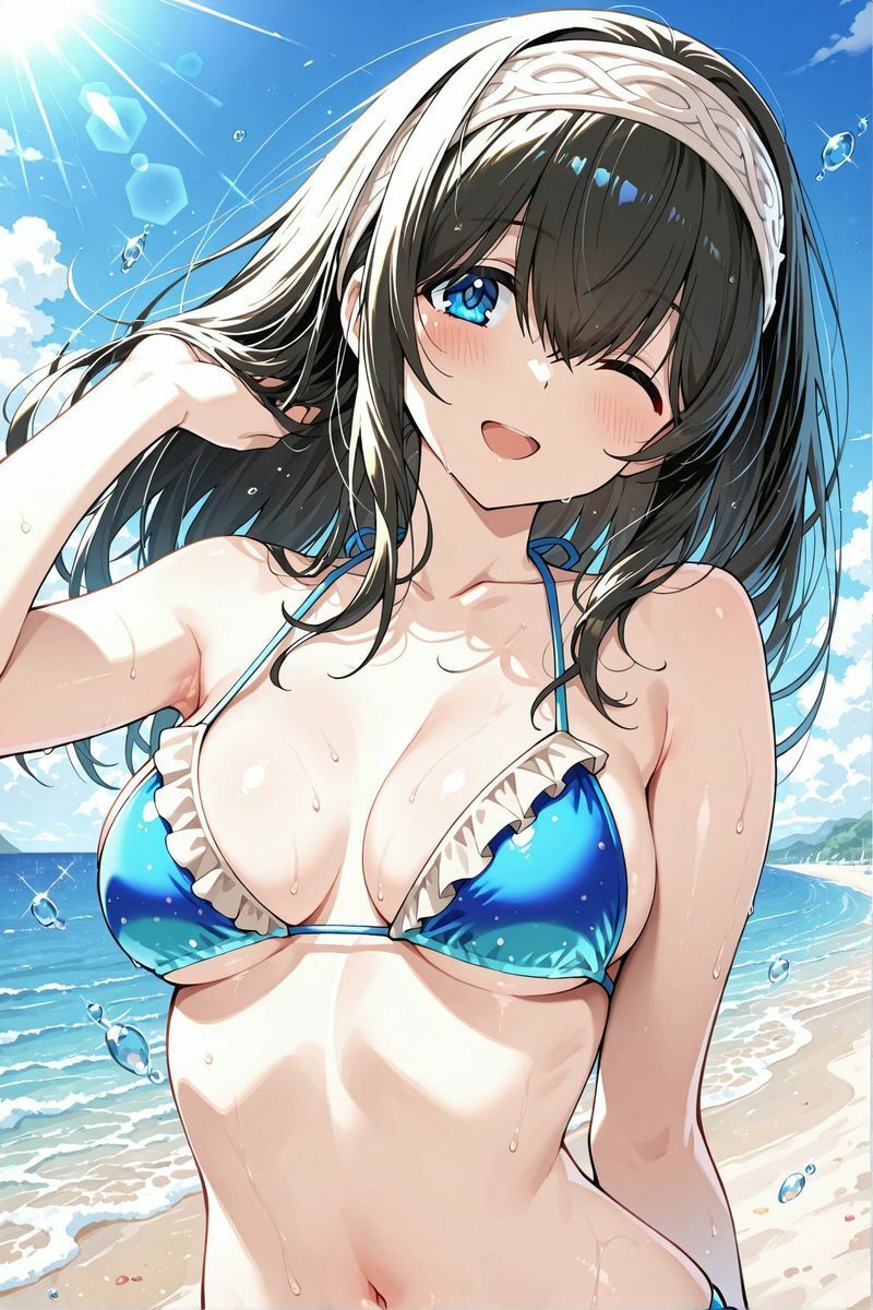 アイドル○スター 水着に着替えらた8 - サンプル画像 3