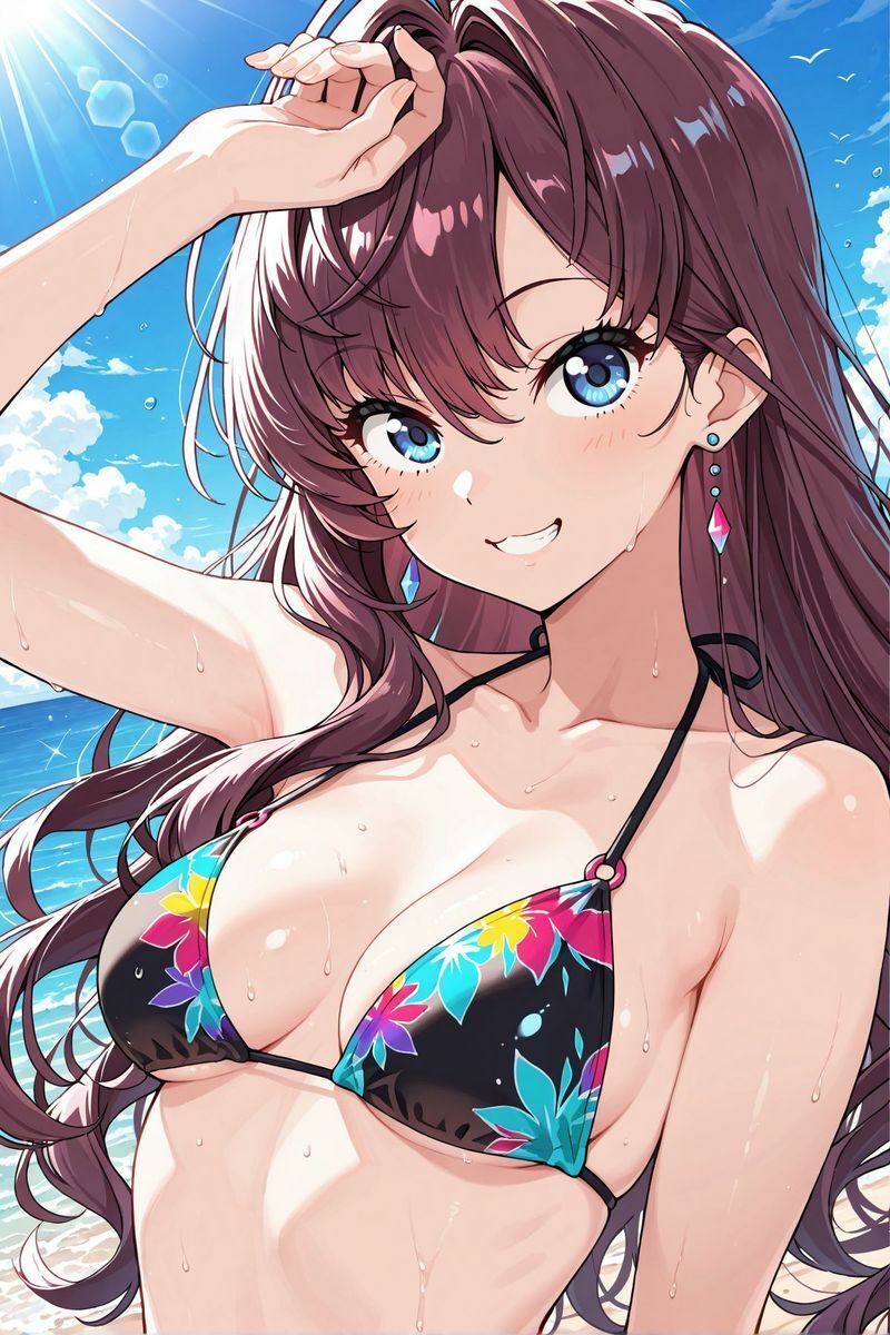 アイドル○スター 水着に着替えらた8 - サンプル画像 4
