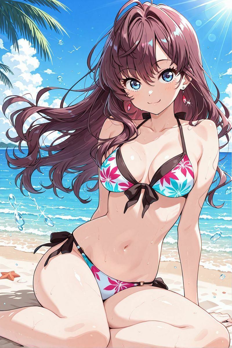 アイドル○スター 水着に着替えらた8 - サンプル画像 6