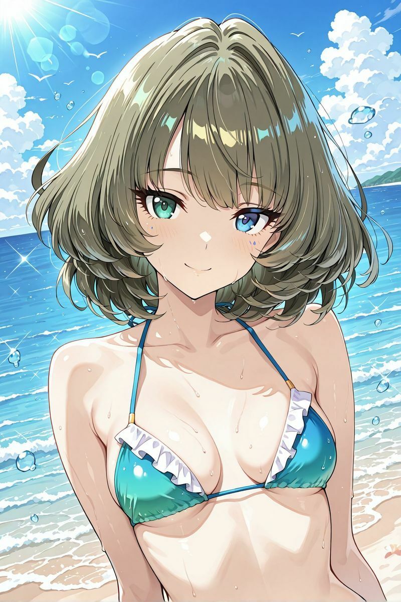 アイドル○スター 水着に着替えらた8 - サンプル画像 7