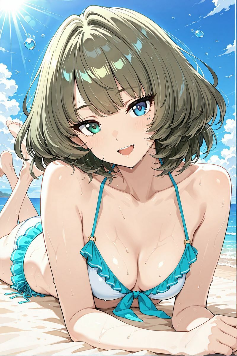 アイドル○スター 水着に着替えらた8 - サンプル画像 8