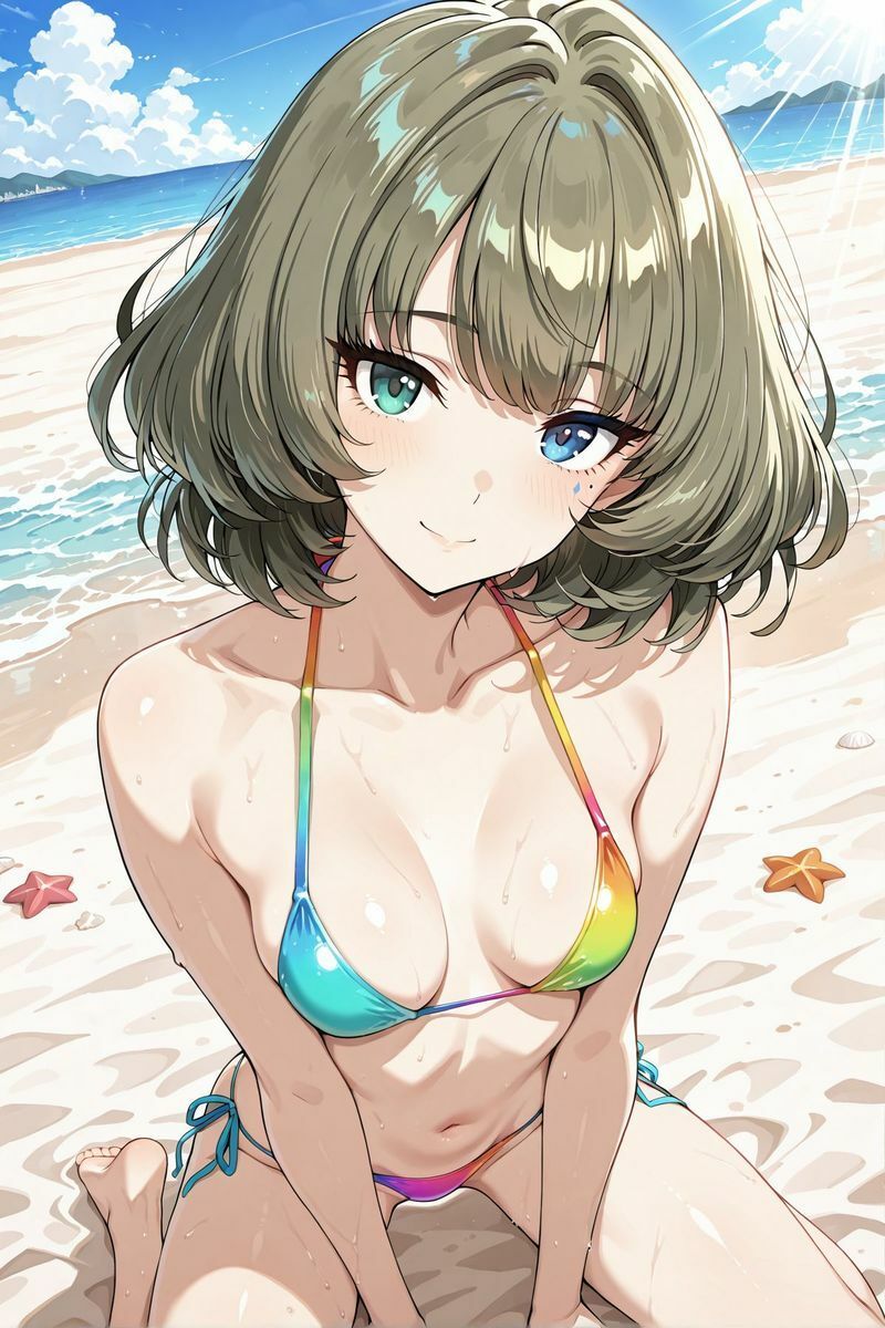 アイドル○スター 水着に着替えらた8 - サンプル画像 9