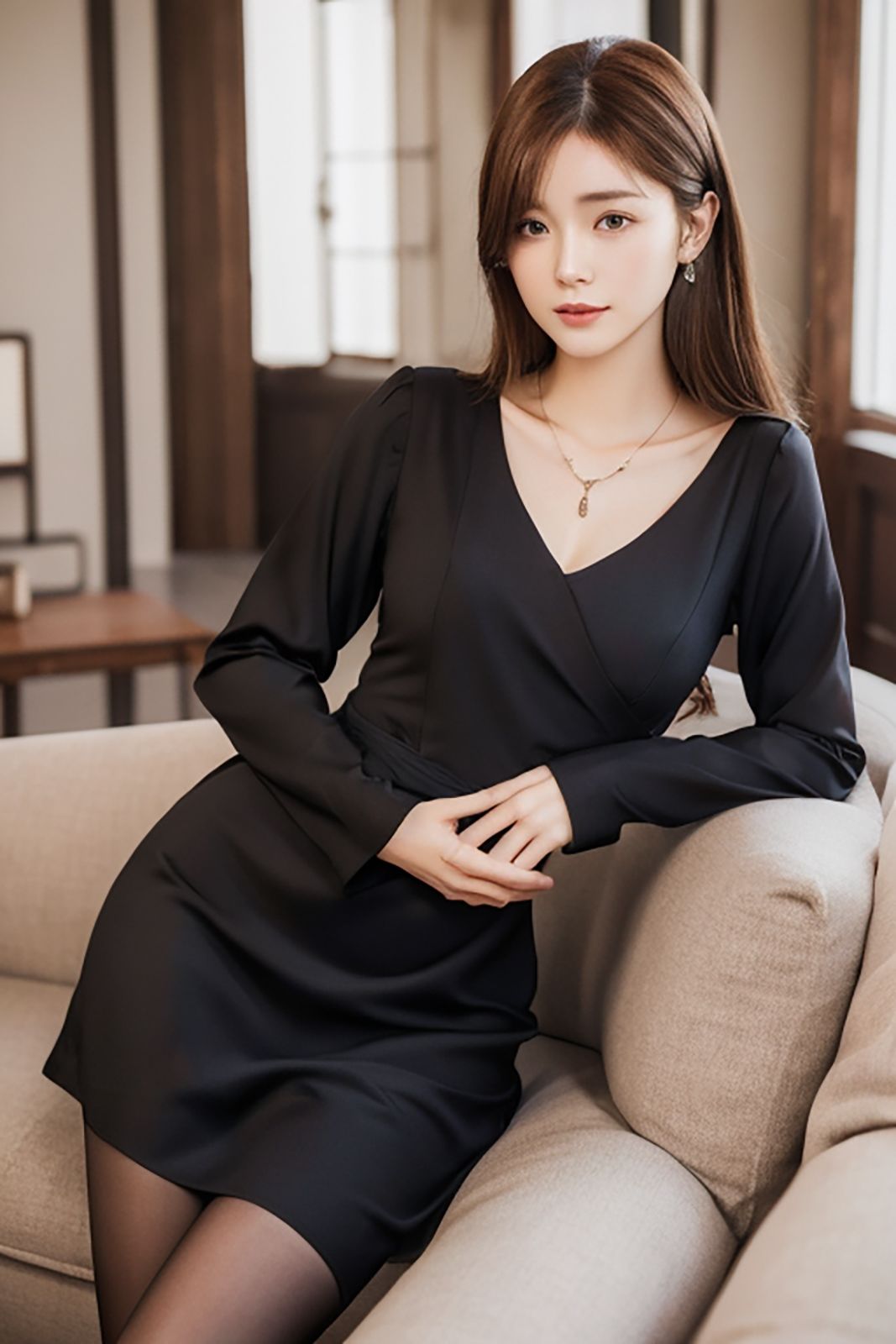 AI Mourning Beauty 4 - サンプル画像 1