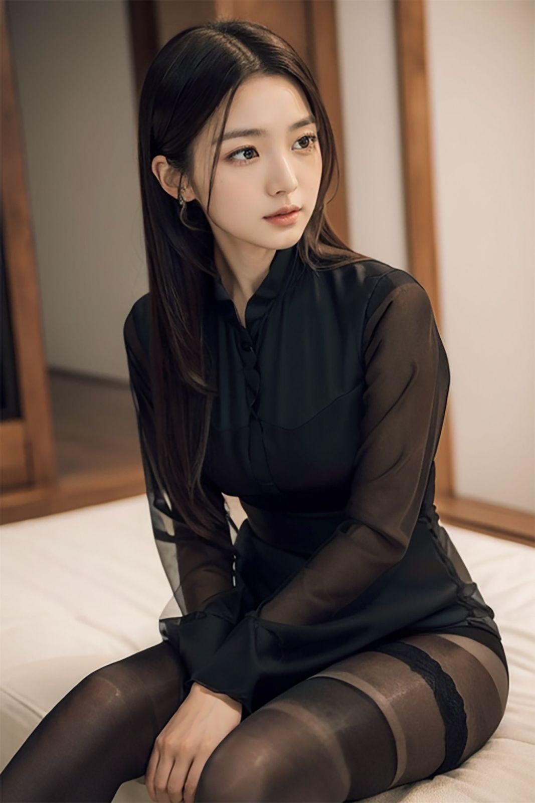 AI Mourning Beauty 4 - サンプル画像 3