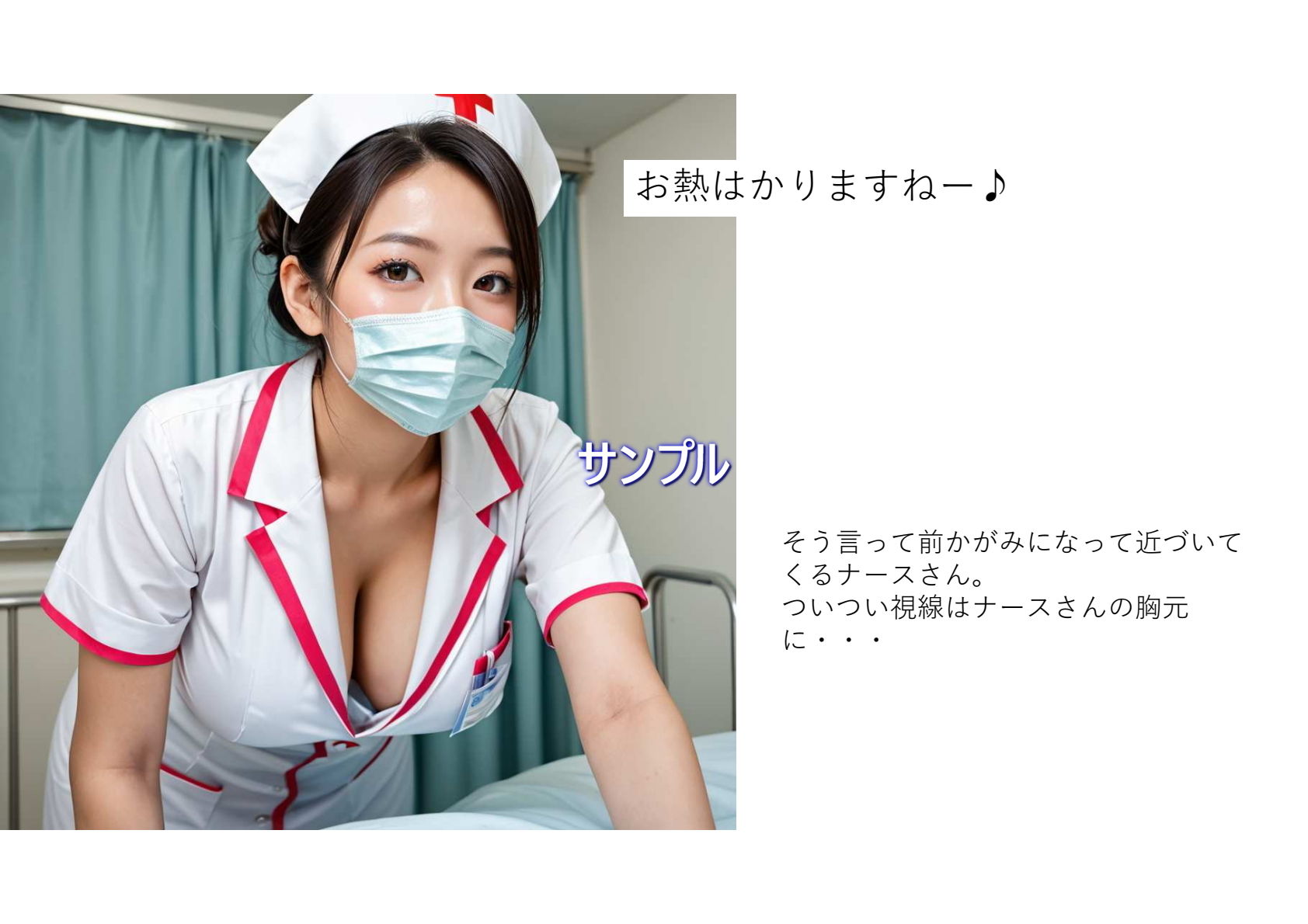 いやされたい貴方の為のAI彼女【ナース編】 - サンプル画像 8