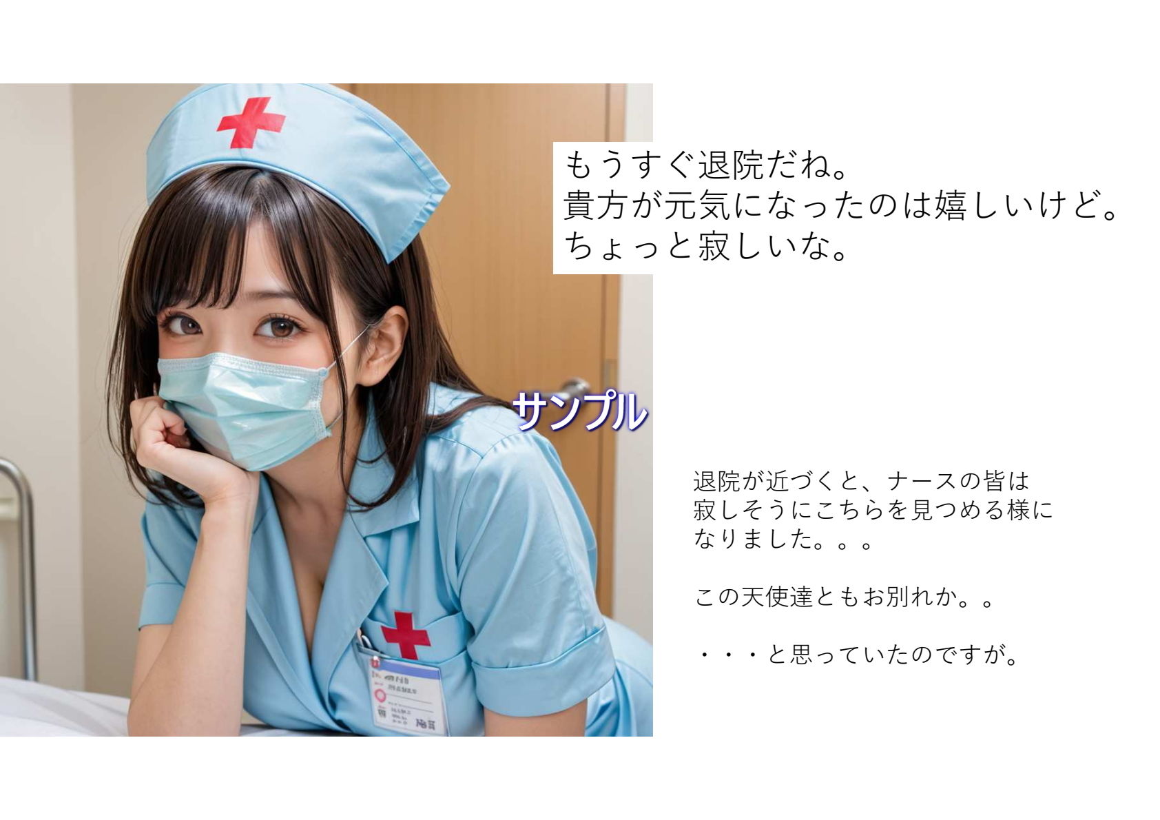 いやされたい貴方の為のAI彼女【ナース編】 - サンプル画像 10