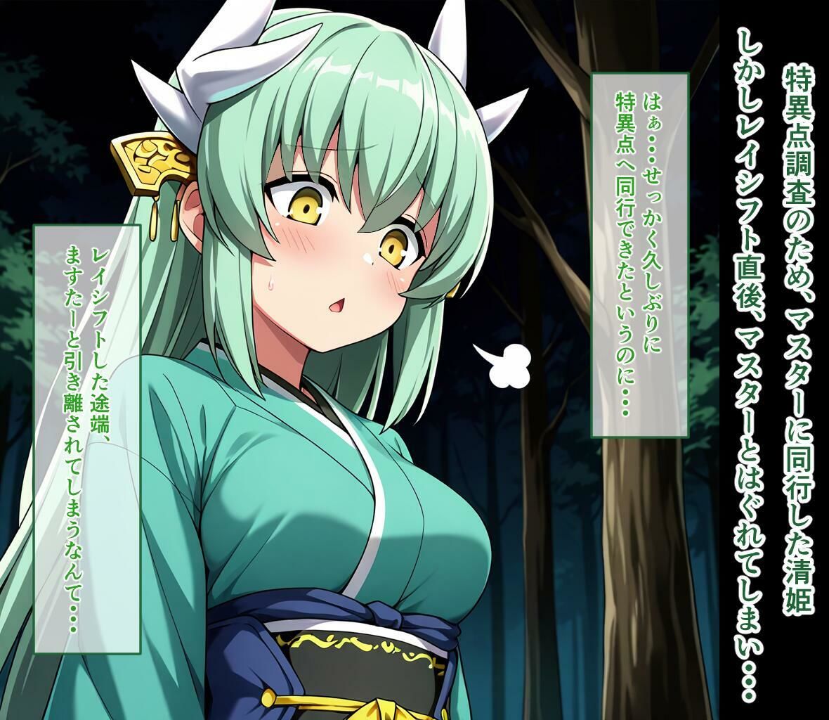 メス牛奴●化特異点 〜巨乳化され敗北するサーヴァント〜 - サンプル画像 1