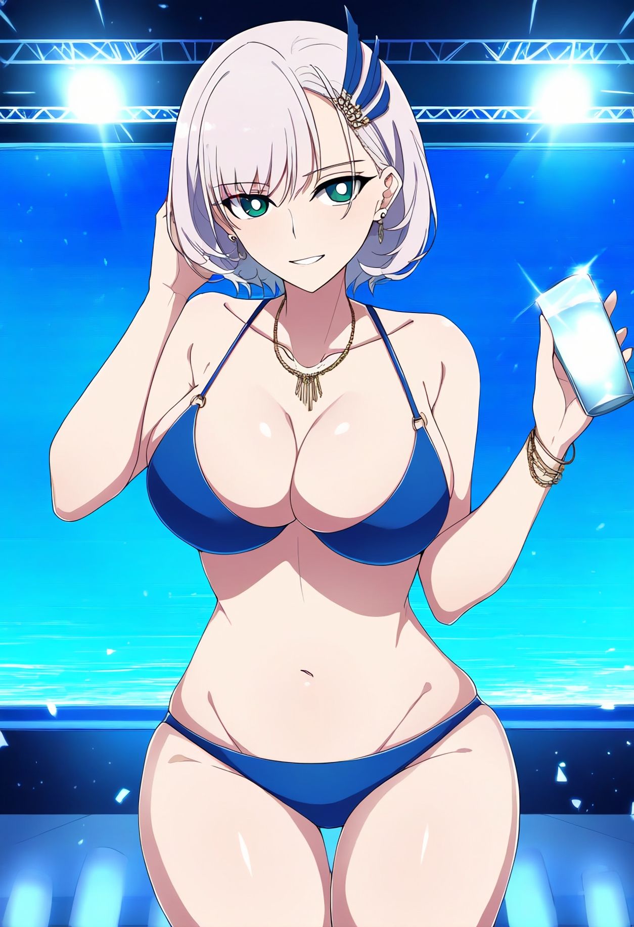 【買い切り版】バーチャル衣装故障で羞恥レイネ（English translation included） - サンプル画像 3