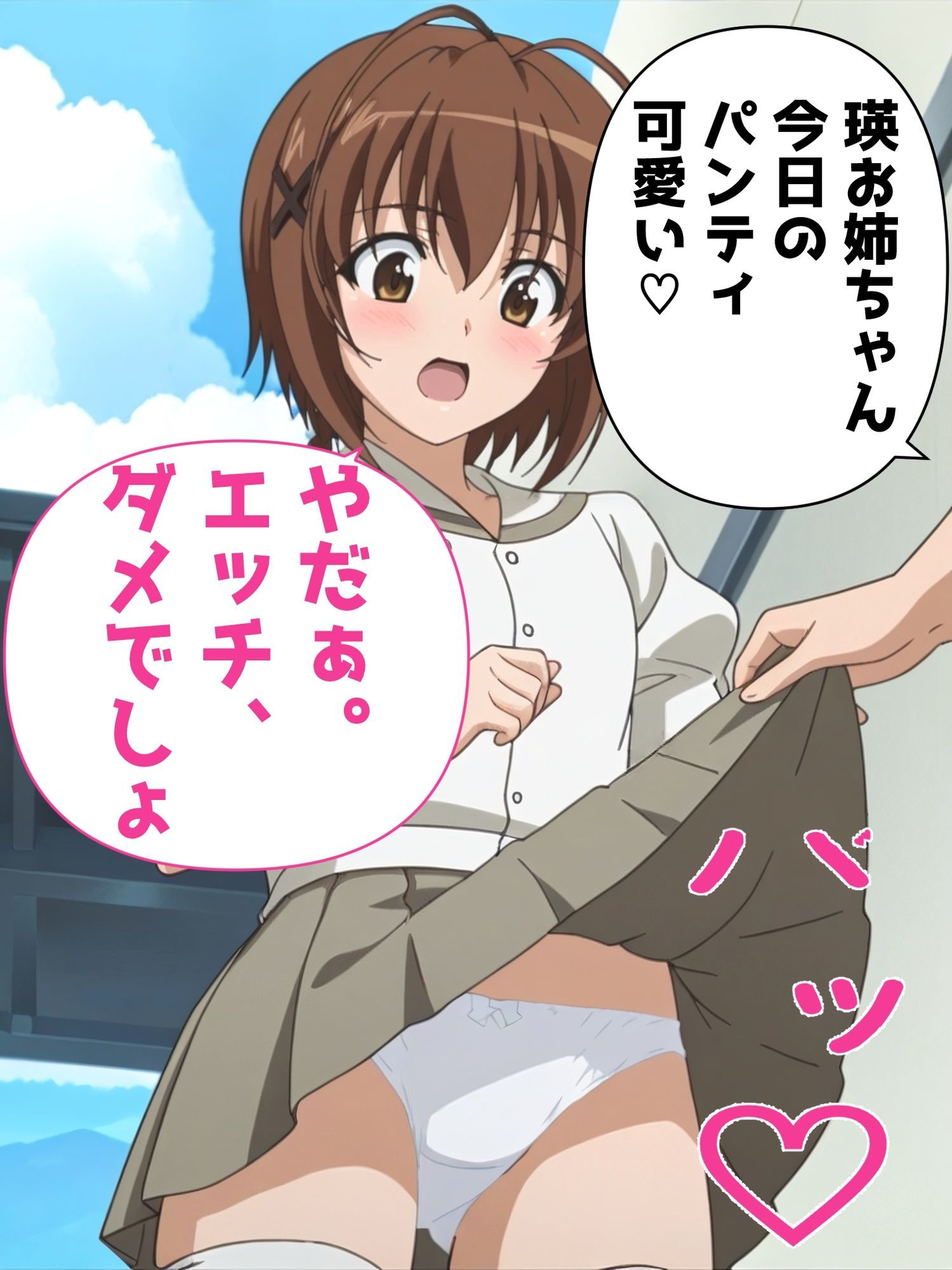 5キャラミックスパンチラCG集4（全100枚＋簡易アニメ5本） - サンプル画像 5