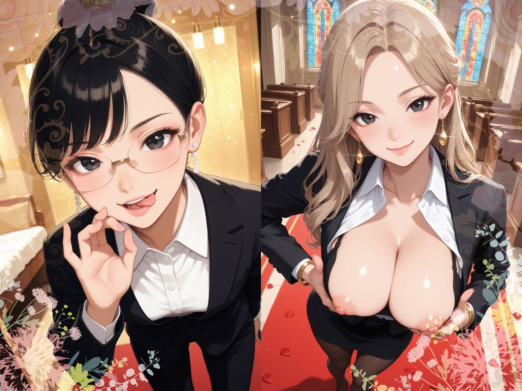 ウェディング  サキュバス - サンプル画像 3