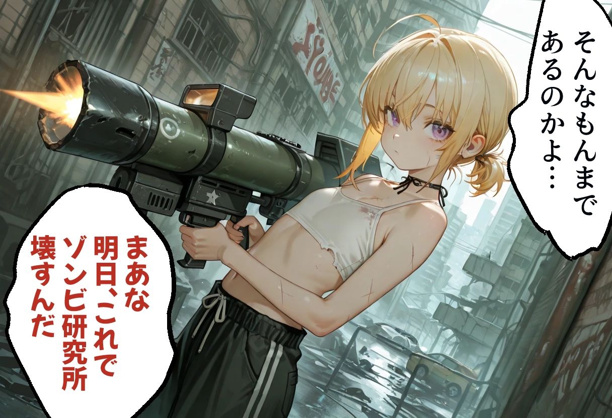 ゾンビ女なら人権ないからヤリたい放題だよね？  ゾンビを狩る者（横） - サンプル画像 3