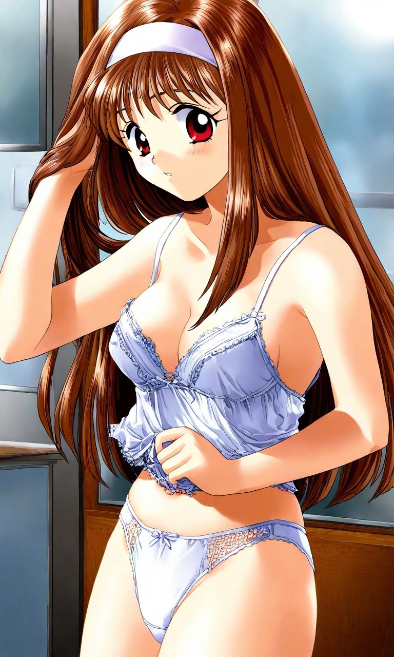 レトロエロゲ風、女子校生ヤバイ - サンプル画像 5