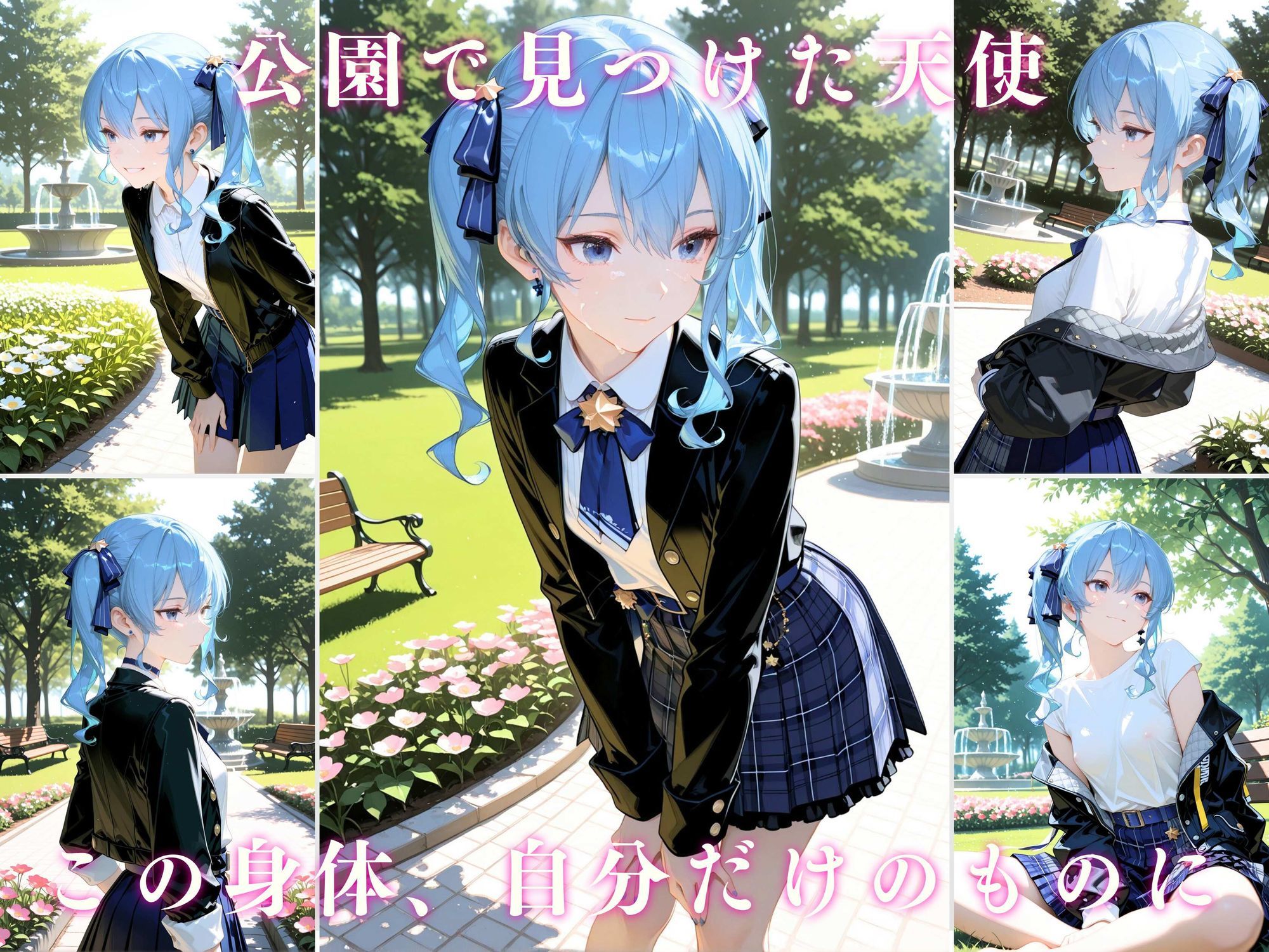 【4K動画付き】星街す〇せい 催●支配:公園で見かけたカワイイあの子を犯したいー 4K高画質 ホ〇ライブ Vtuber - サンプル画像 1