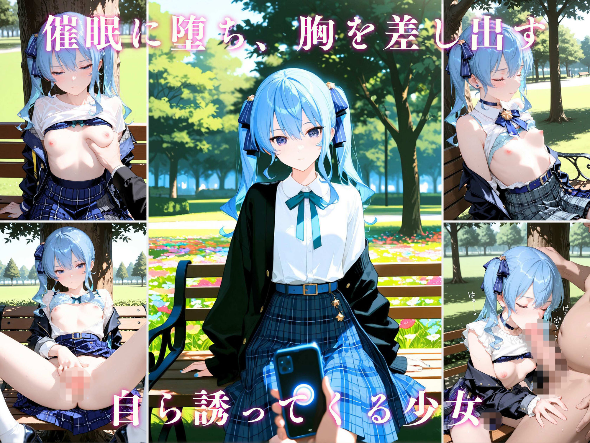 【4K動画付き】星街す〇せい 催●支配:公園で見かけたカワイイあの子を犯したいー 4K高画質 ホ〇ライブ Vtuber - サンプル画像 2