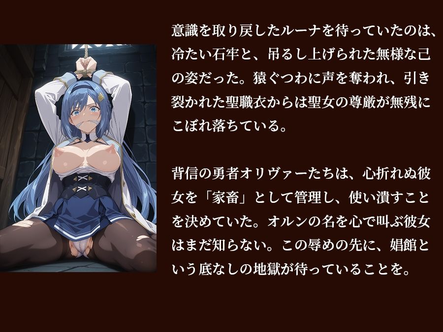 【器用貧乏】ルーナ 【498枚＋1mp4】裏切りのパーティ管理 〜「いなくなったアイツの代わりに、俺たちがたっぷり可愛がってやるよ」〜 - サンプル画像 2