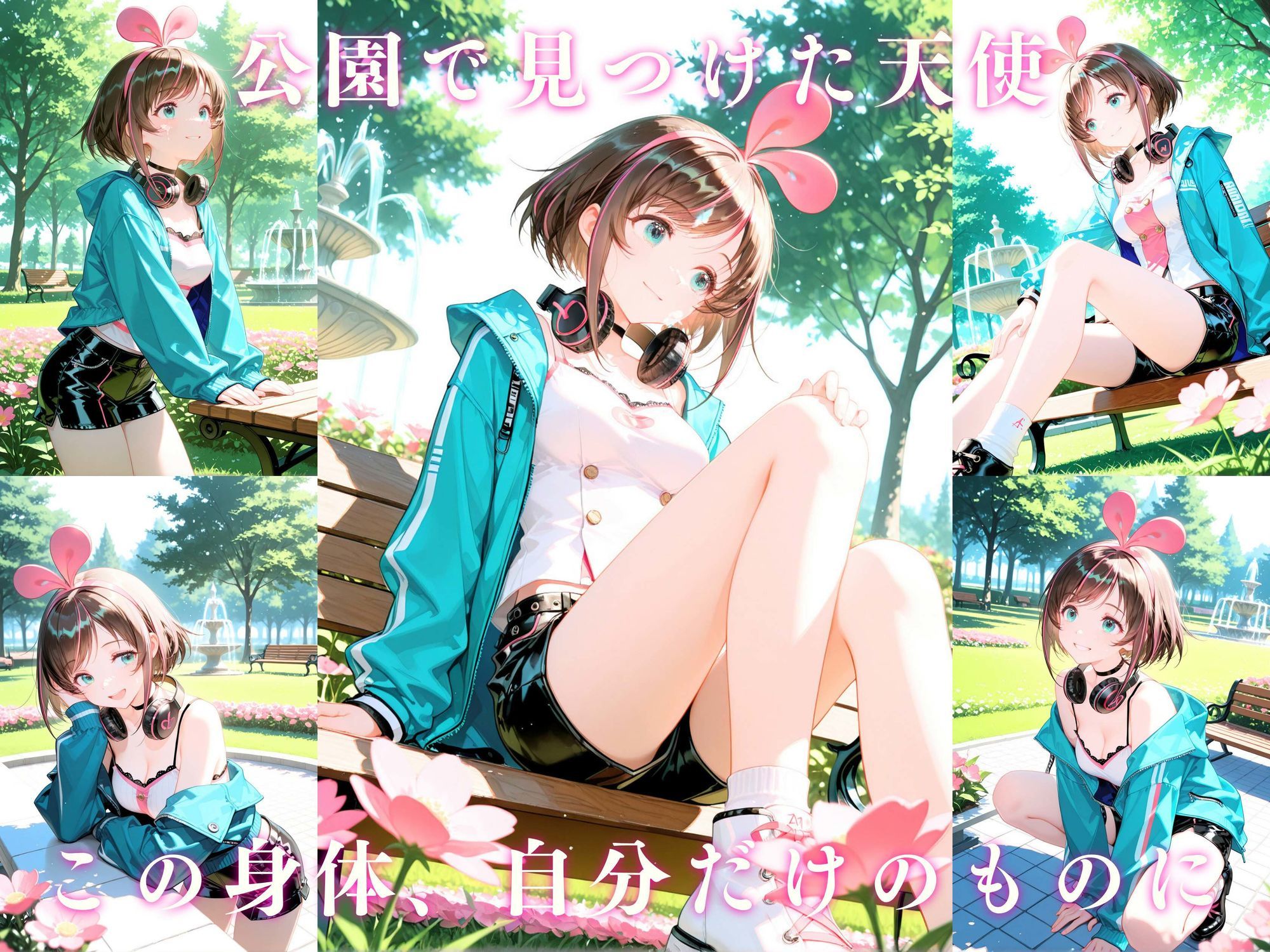 【4K動画付き】キズナ〇イ 催●支配:公園で見かけたカワイイあの子を犯したいー 4K高画質 Vtuber - サンプル画像 1