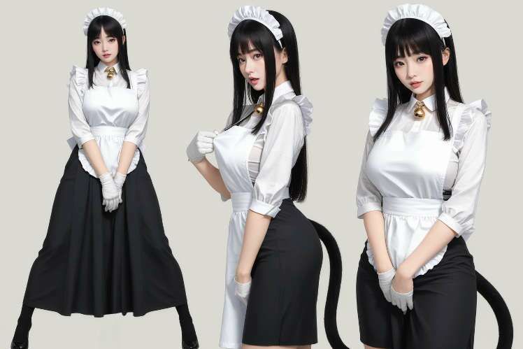 言いなりメイド  エッチなご奉仕 - サンプル画像 1