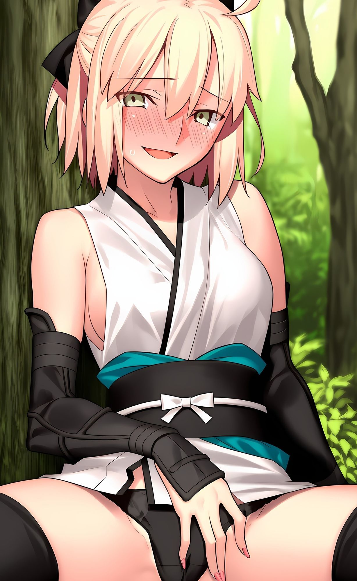沖田ちゃんのエッチなAIイラスト集 - サンプル画像 3
