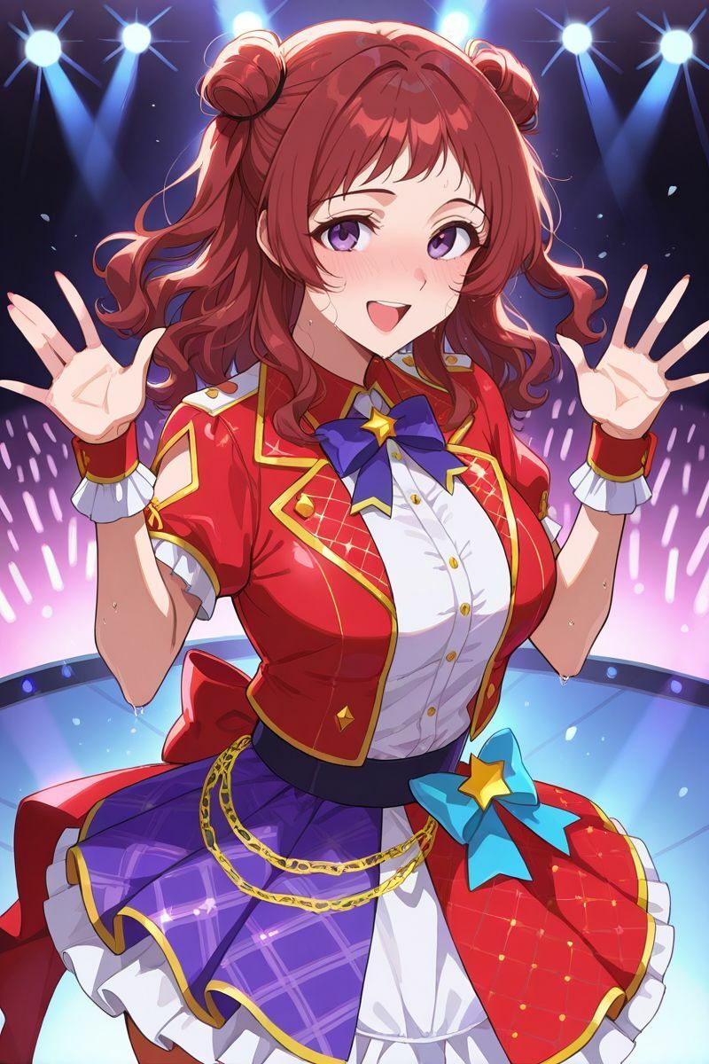 ライブ直後に輪○されるアイドル 花◯ 咲季 - サンプル画像 1