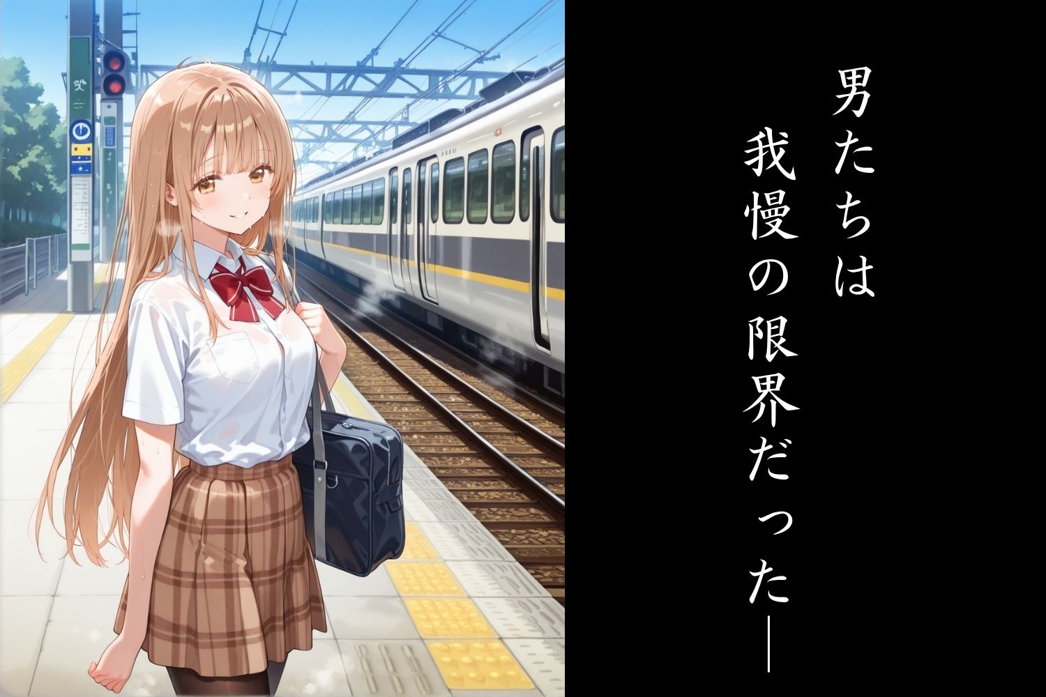満淫電車_椎名真昼 - サンプル画像 2
