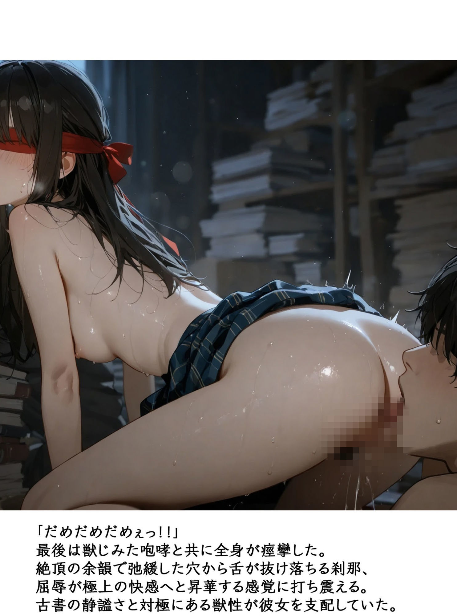 〜if:閉架書庫、彼女と綴るもう一つの初恋:ほどけないリボン〜春、想いをほどく彼女たち - サンプル画像 6